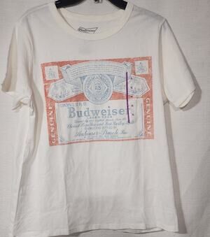 Budweiser women's XL shirt Faded